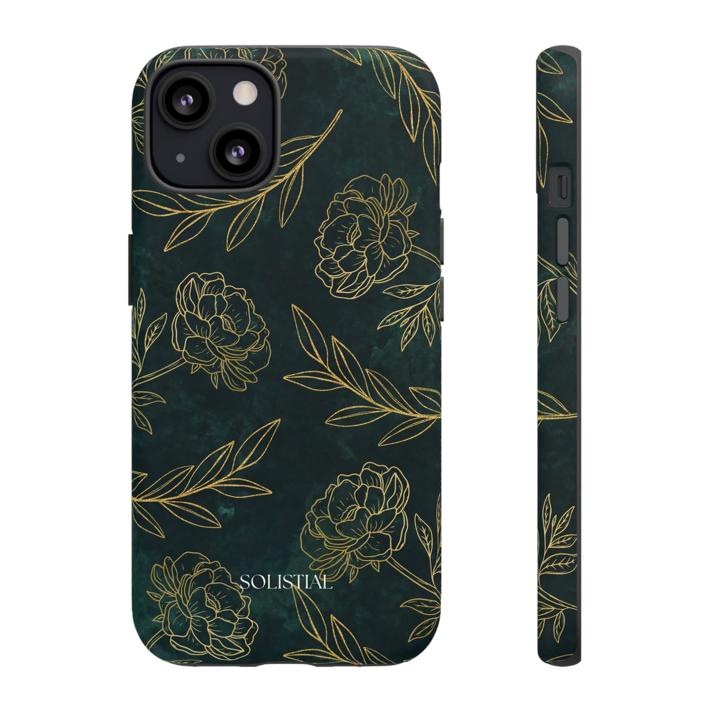 Ornamental Green/Gold - Tough Phone Case