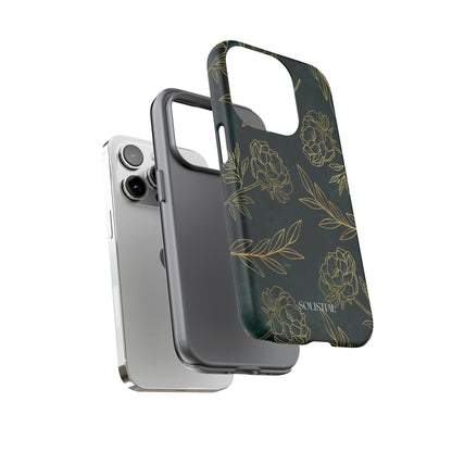 Ornamental Green/Gold - Tough Phone Case