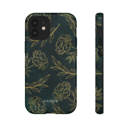 Ornamental Green/Gold - Tough Phone Case