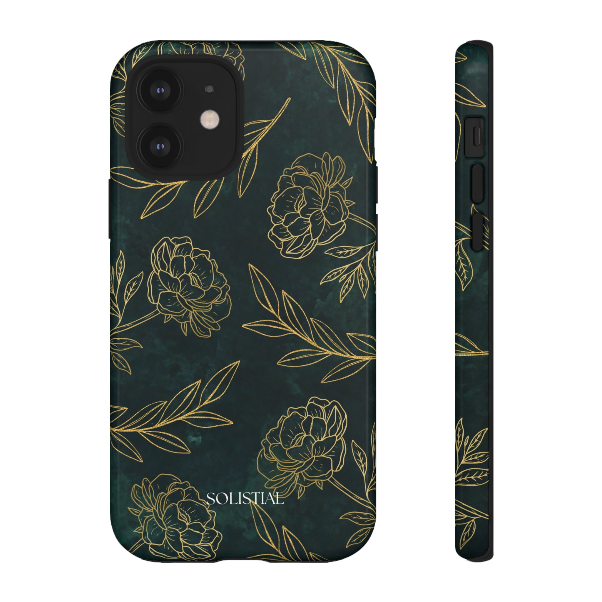 Ornamental Green/Gold - Tough Phone Case