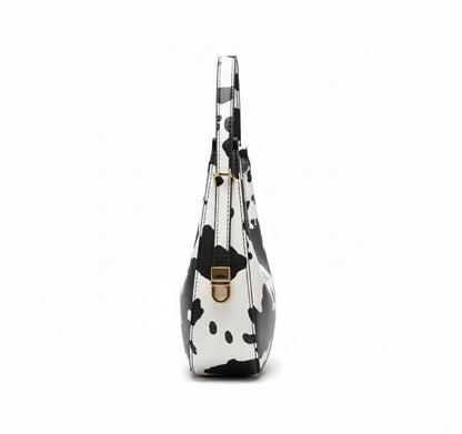 WILD MUSE Cow Print Purse Handbag