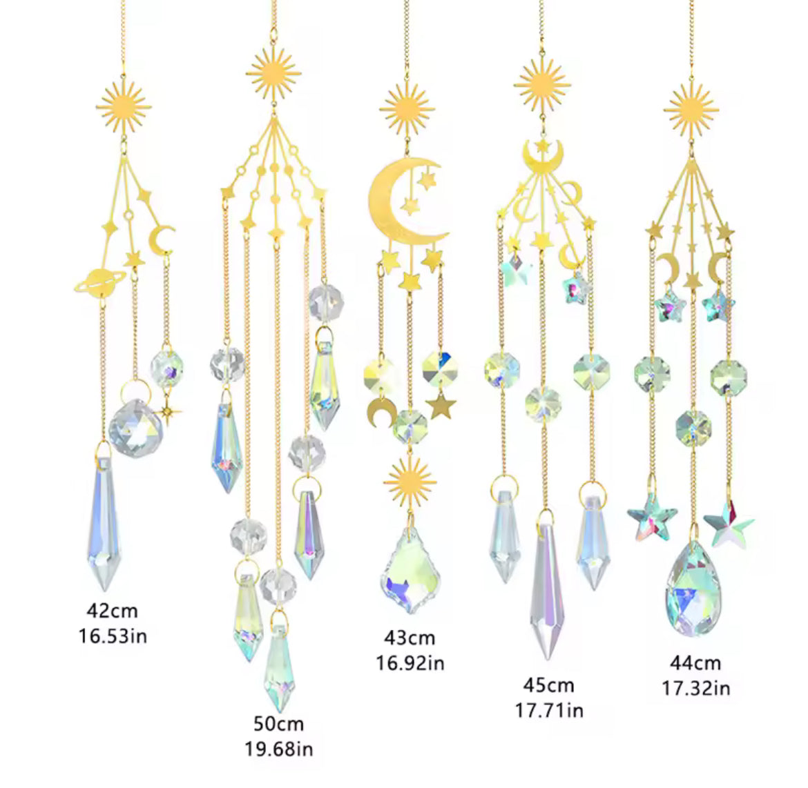 Celestial Crystal Suncatcher