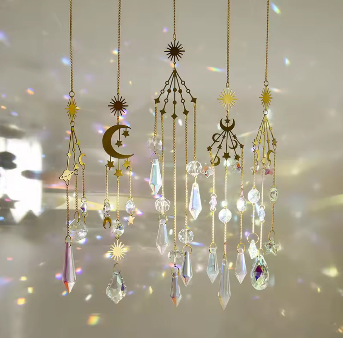 Celestial Crystal Suncatcher