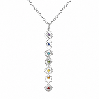 ALIGNMENT Chakras Necklace Silver