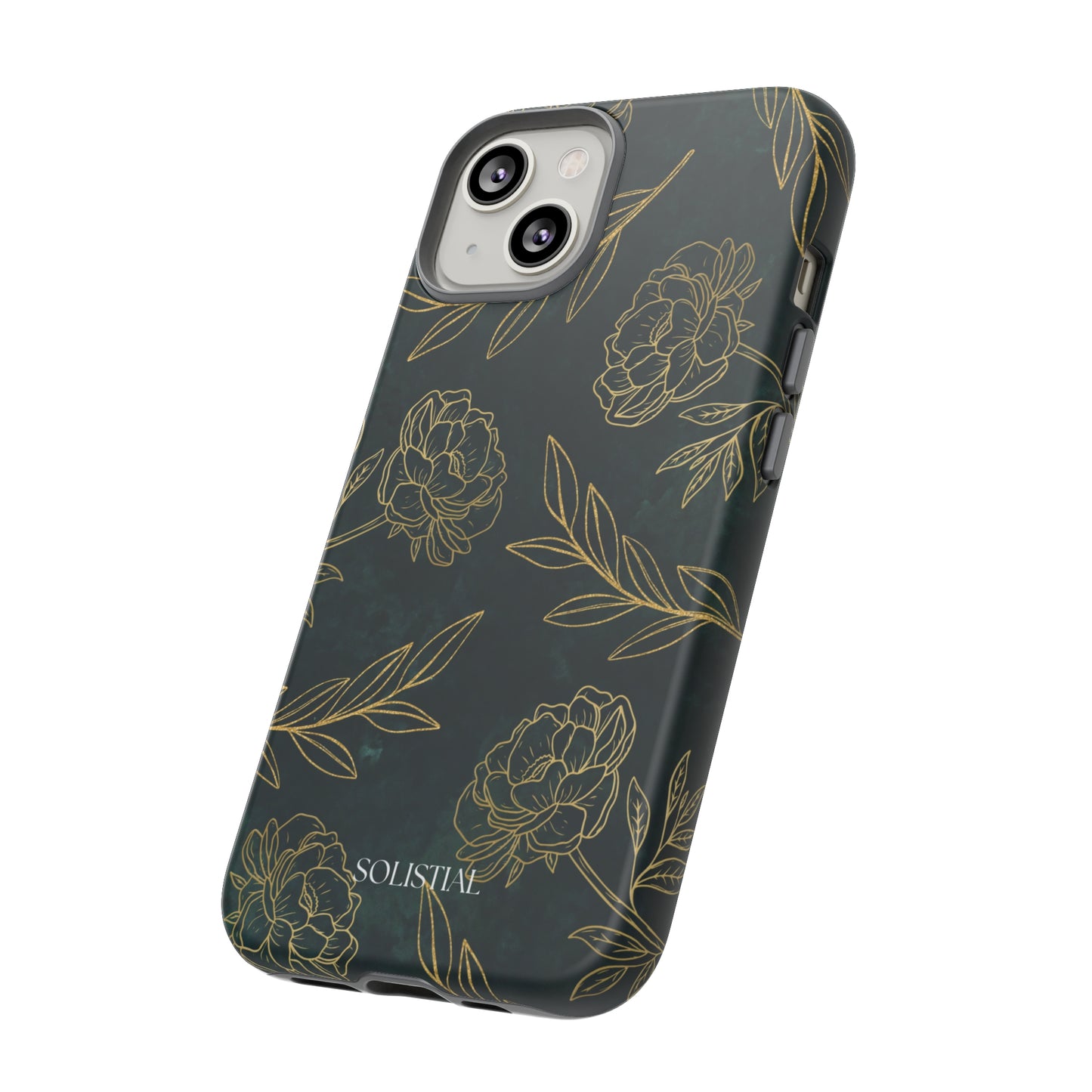 Ornamental Green/Gold - Tough Phone Case