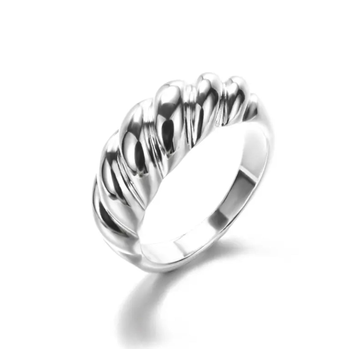 CONCH Shell Ring - Silver