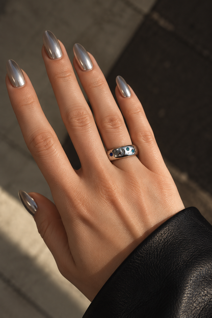 AVATEA Celestial Ring Silver