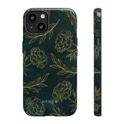 Ornamental Green/Gold - Tough Phone Case