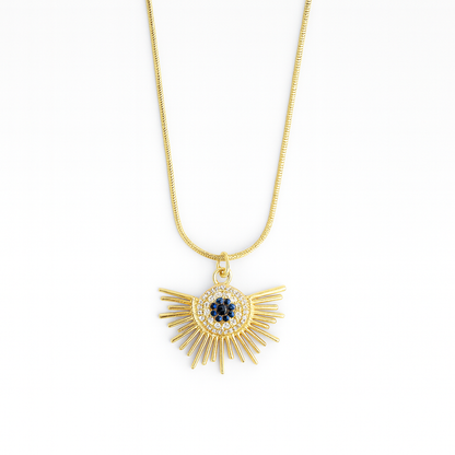 ELYSIAN Eye Necklace Gold