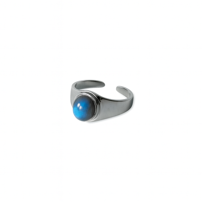 Bague SOLARA Labradorite Argent