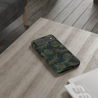 Ornamental Green/Gold - Tough Phone Case