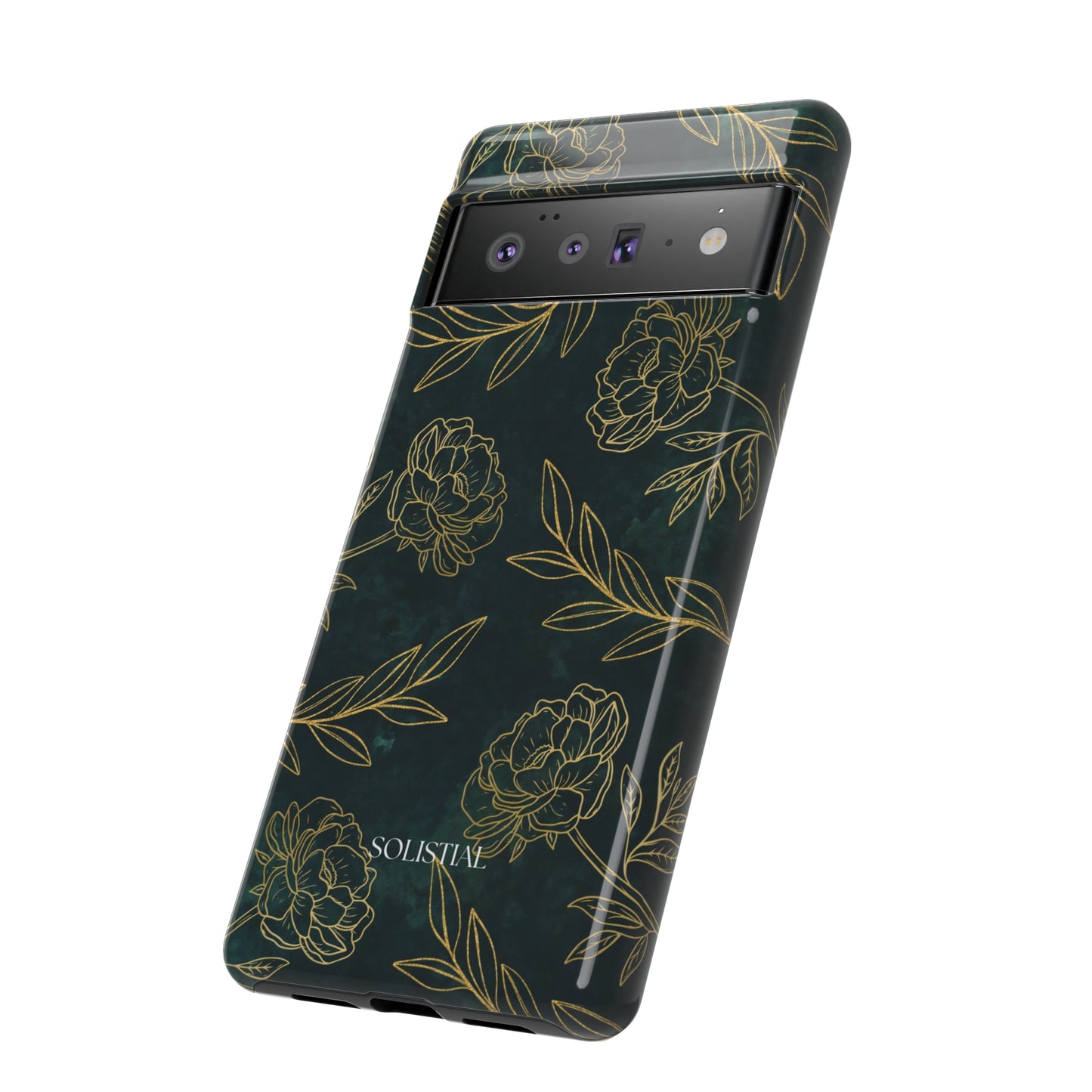 Ornamental Green/Gold - Tough Phone Case