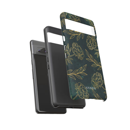 Ornamental Green/Gold - Tough Phone Case