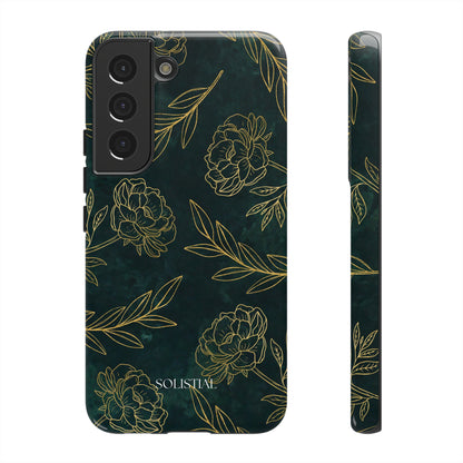 Ornamental Green/Gold - Tough Phone Case