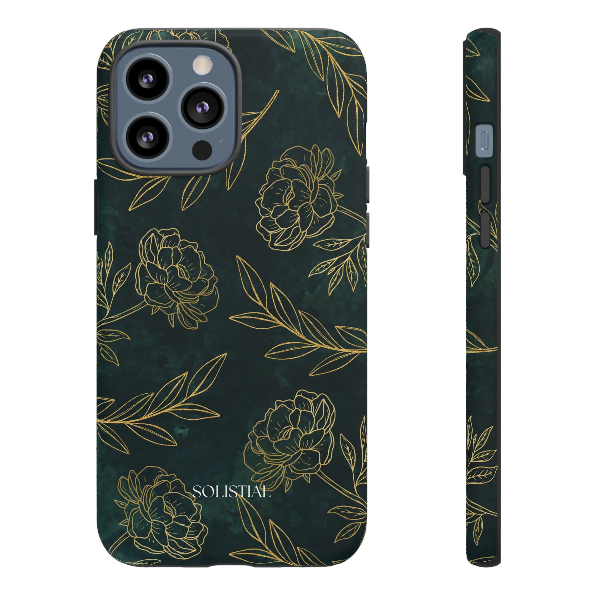 Ornamental Green/Gold - Tough Phone Case