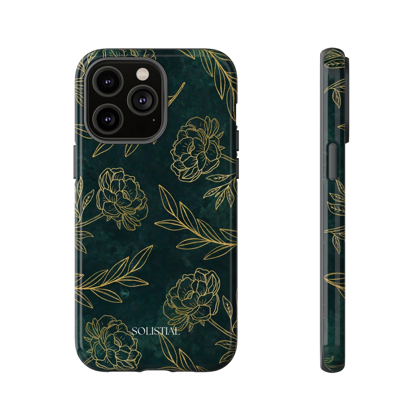 Ornamental Green/Gold - Tough Phone Case