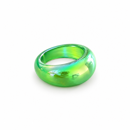 AVI Iridescent Acrylic Ring 7 Colours