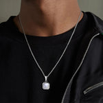 Load image into Gallery viewer, Shell Pendant Chain Necklace - Silver
