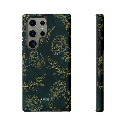 Ornamental Green/Gold - Tough Phone Case