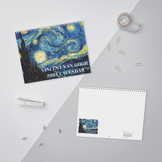 Vincent Van Gogh Art 2024 Wall Calendar