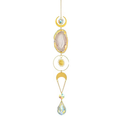 Agate Crystal Suncatcher