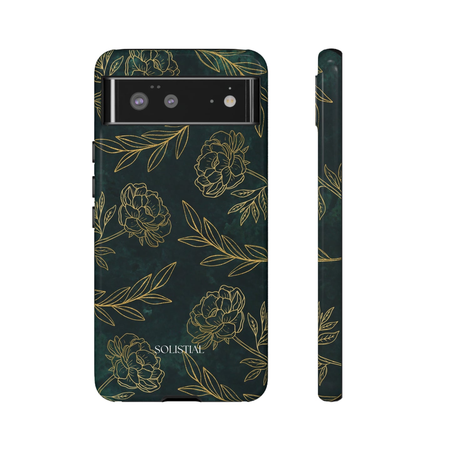 Ornamental Green/Gold - Tough Phone Case