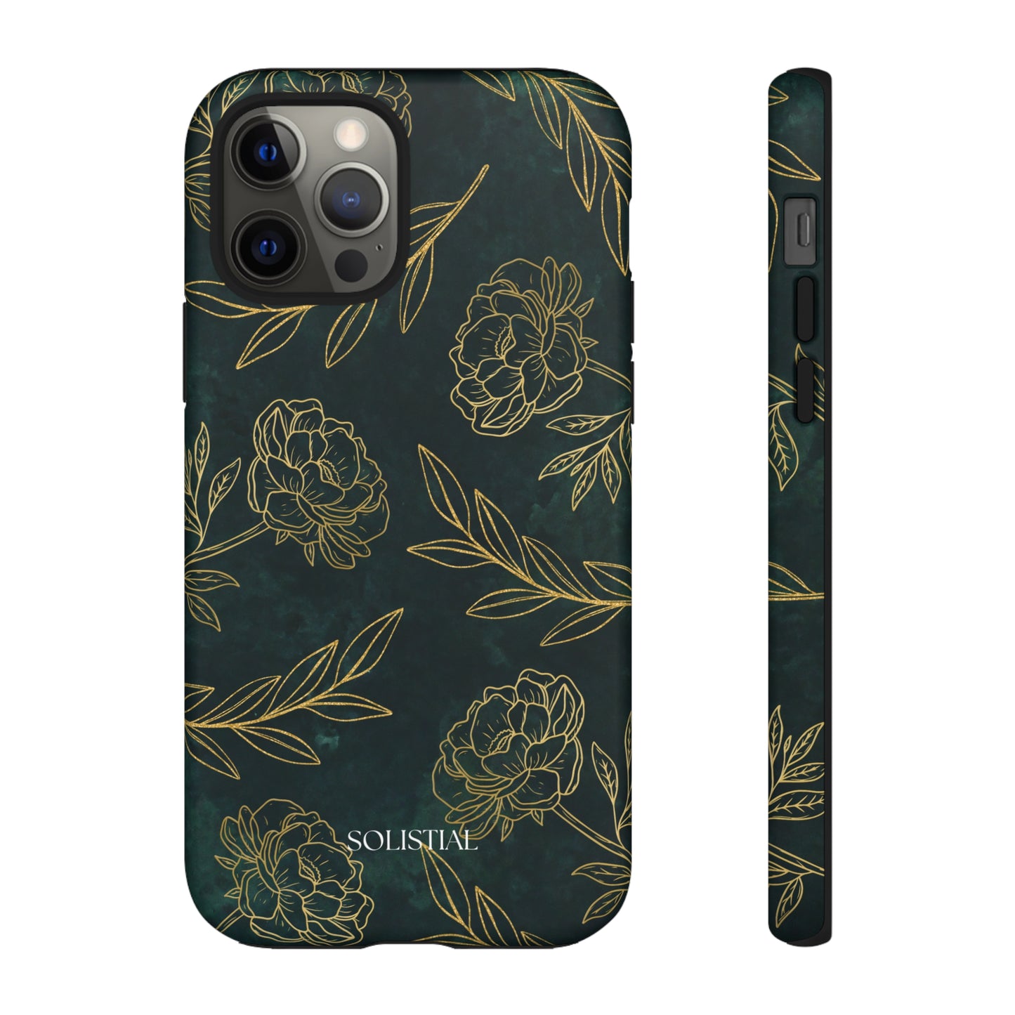 Ornamental Green/Gold - Tough Phone Case