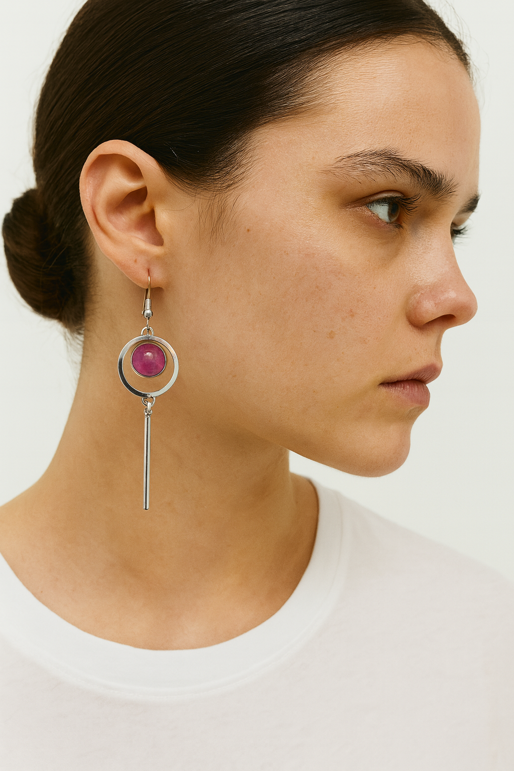 Des boucles d'oreilles