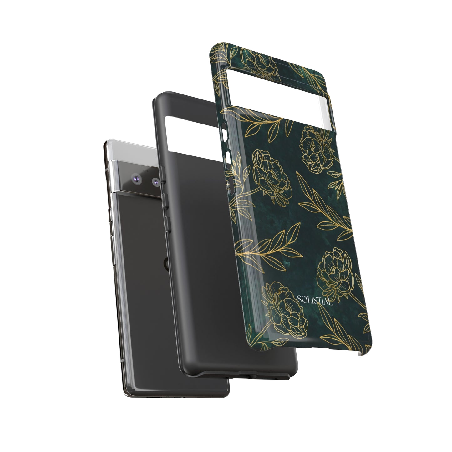 Ornamental Green/Gold - Tough Phone Case