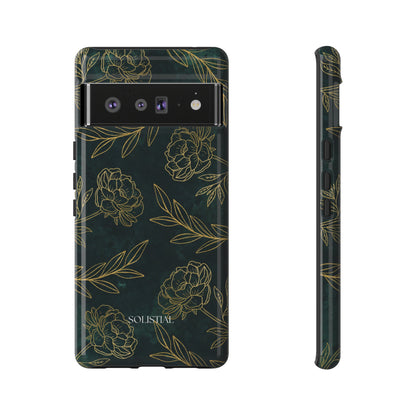 Ornamental Green/Gold - Tough Phone Case