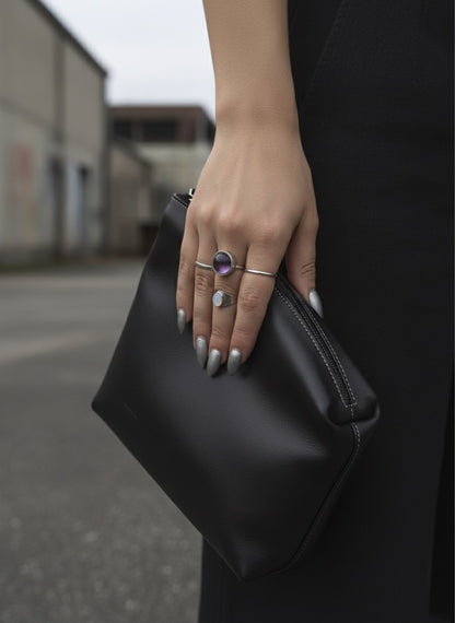 CHHOTA Amethyst Ring Silver