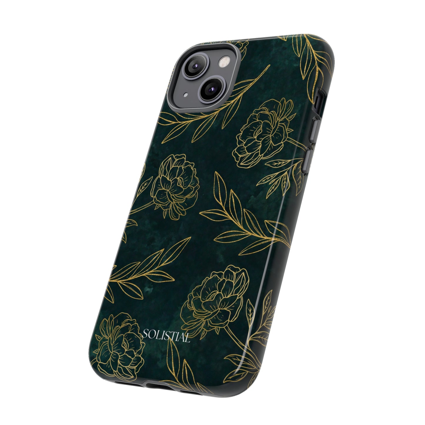 Ornamental Green/Gold - Tough Phone Case