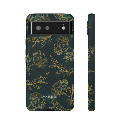 Ornamental Green/Gold - Tough Phone Case