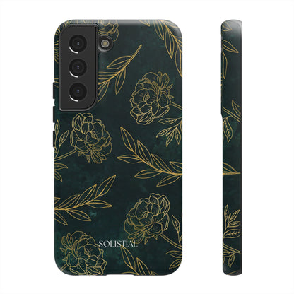 Ornamental Green/Gold - Tough Phone Case