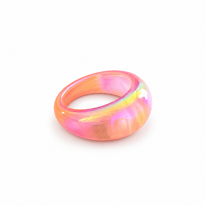 AVI Iridescent Acrylic Ring 7 Colours