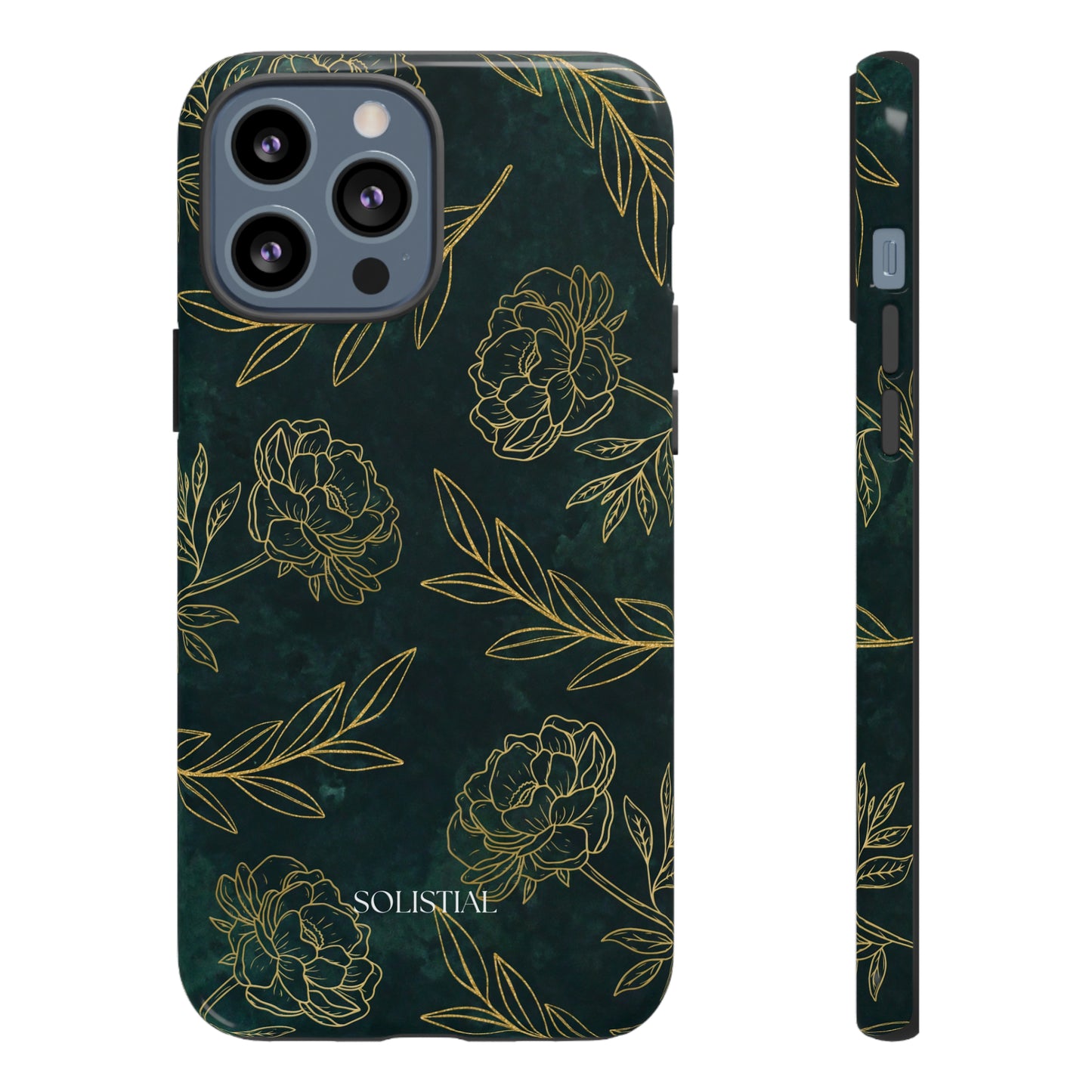 Ornamental Green/Gold - Tough Phone Case