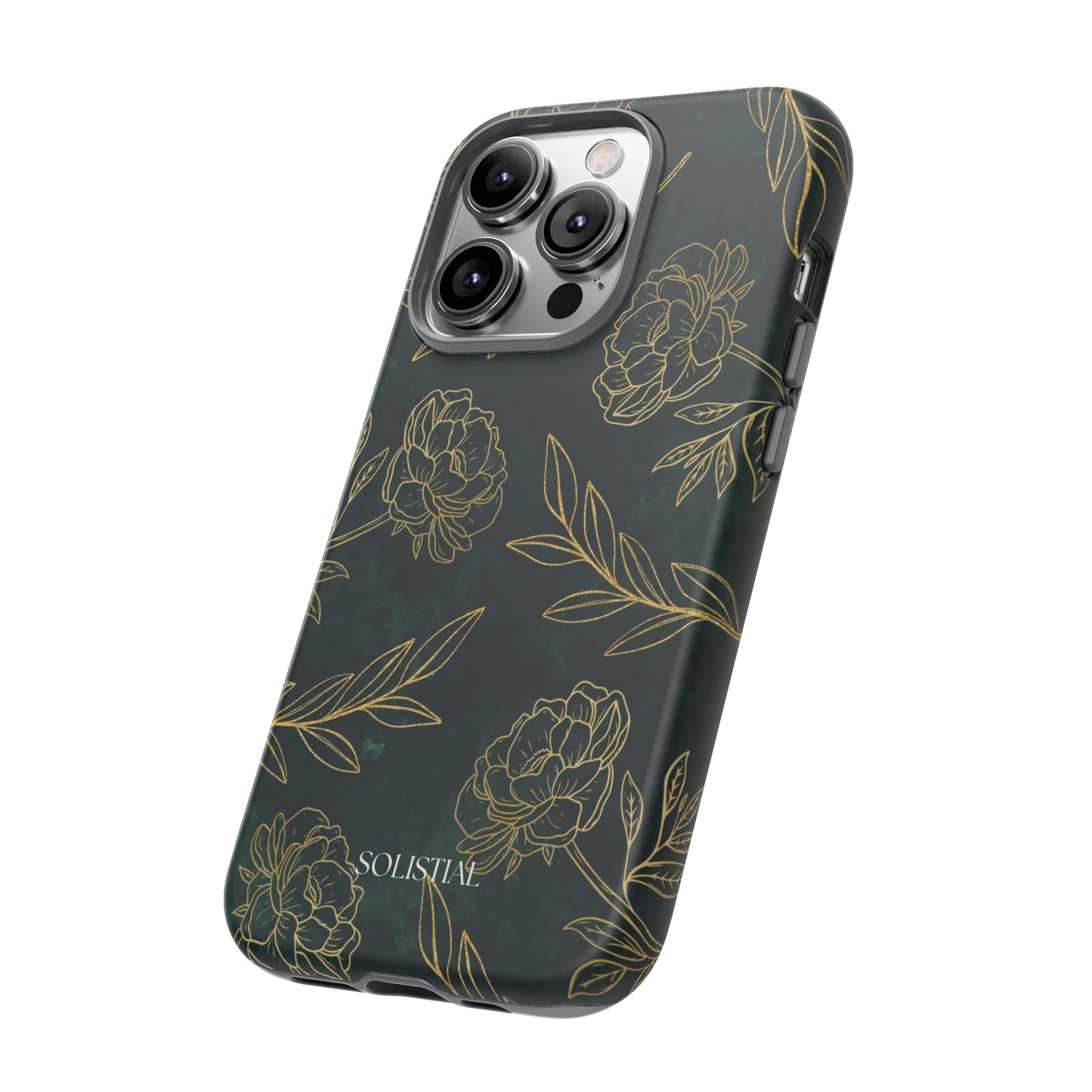 Ornamental Green/Gold - Tough Phone Case