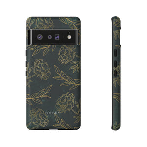 Ornamental Green/Gold - Tough Phone Case