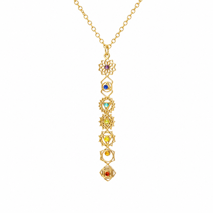 ALIGNMENT Chakras Necklace Gold