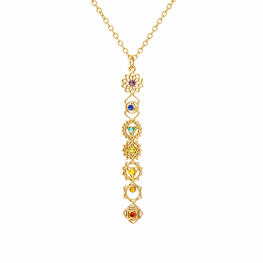 ALIGNMENT Chakras Necklace Gold