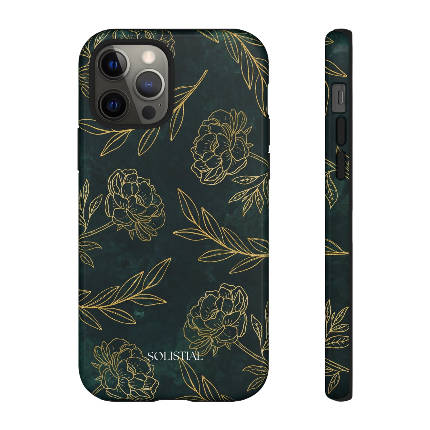 Ornamental Green/Gold - Tough Phone Case