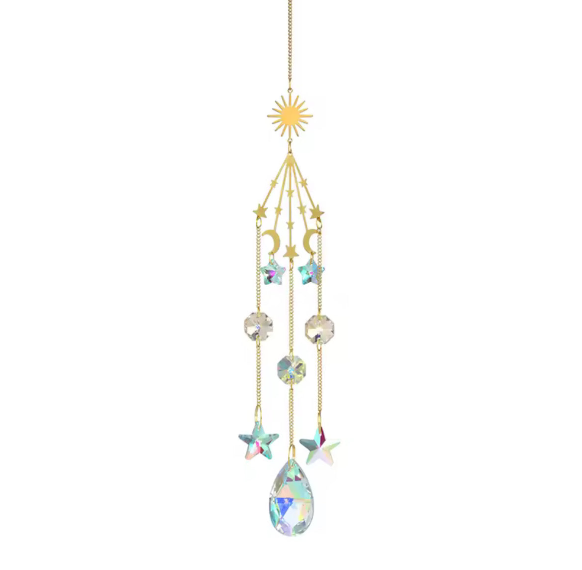 Celestial Crystal Suncatcher