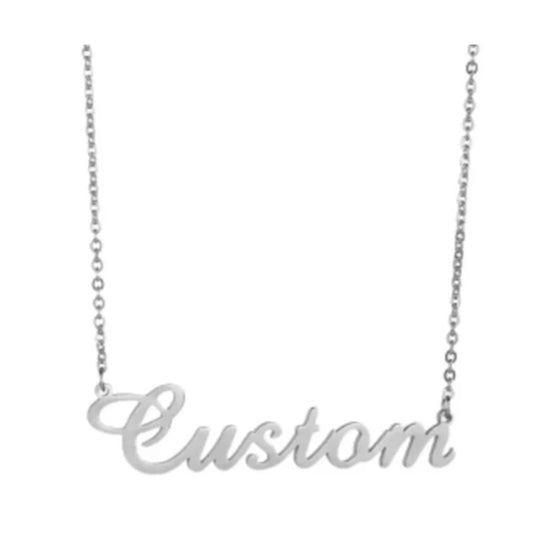 Customized Name Necklace Various Colors and Designs