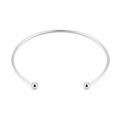ORBITAL Duo Ball Reversible Necklace Silver