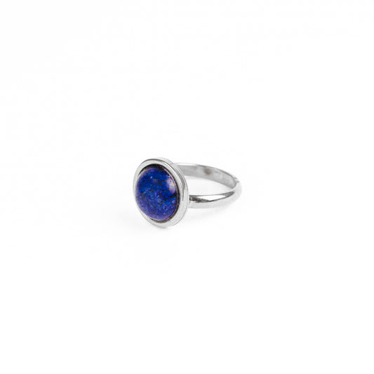 CHHOTA Lapis Lazuli Ring Silver