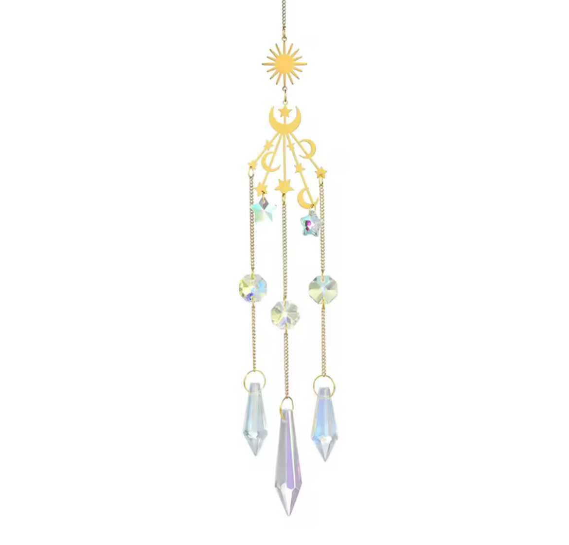 Celestial Crystal Suncatcher