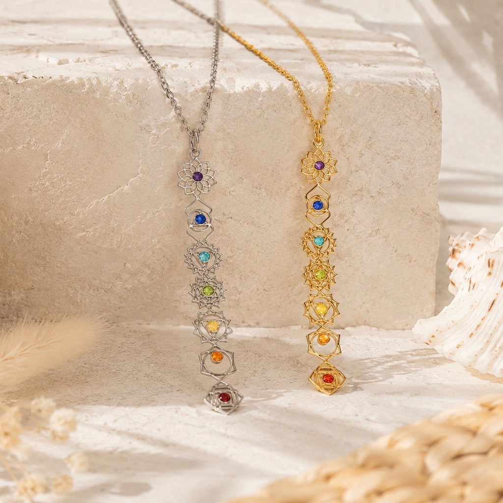 ALIGNMENT Chakras Necklace Gold
