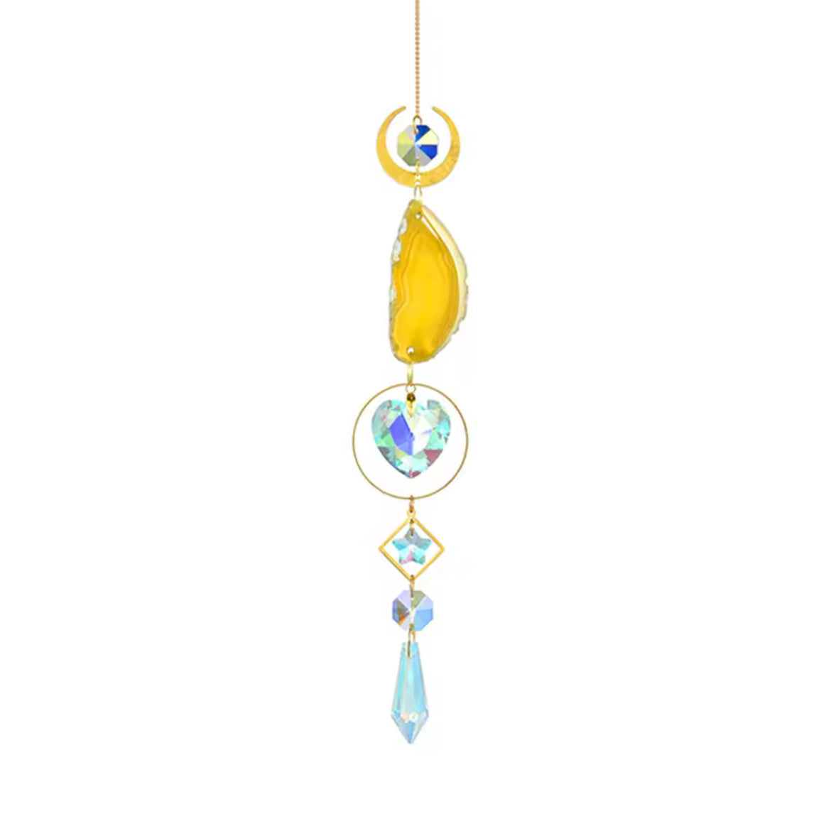 Agate Crystal Suncatcher