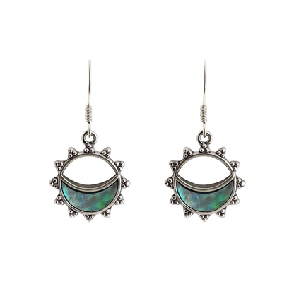 OCEAN MOONRISE Abalone Shell Earrings