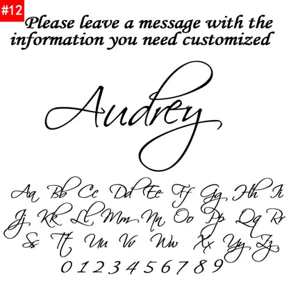 Personalized Name Modern Script Font Box Chain Necklace Gold